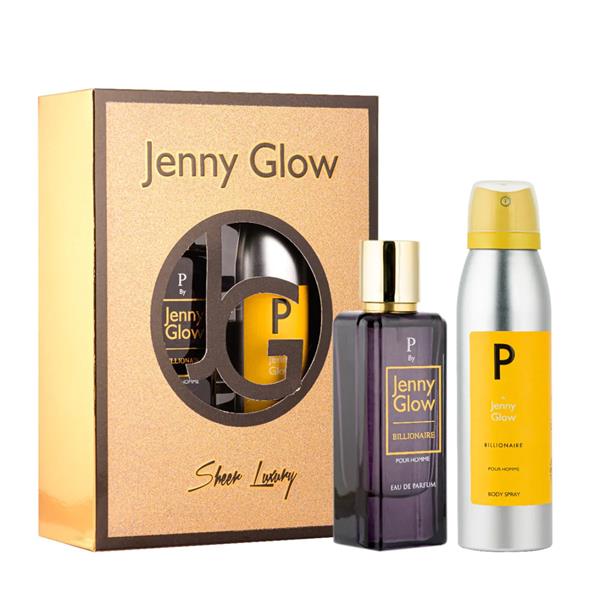 Jenny Glow 2PC Set 150ml b/s & 50ml Billionaire For Homme