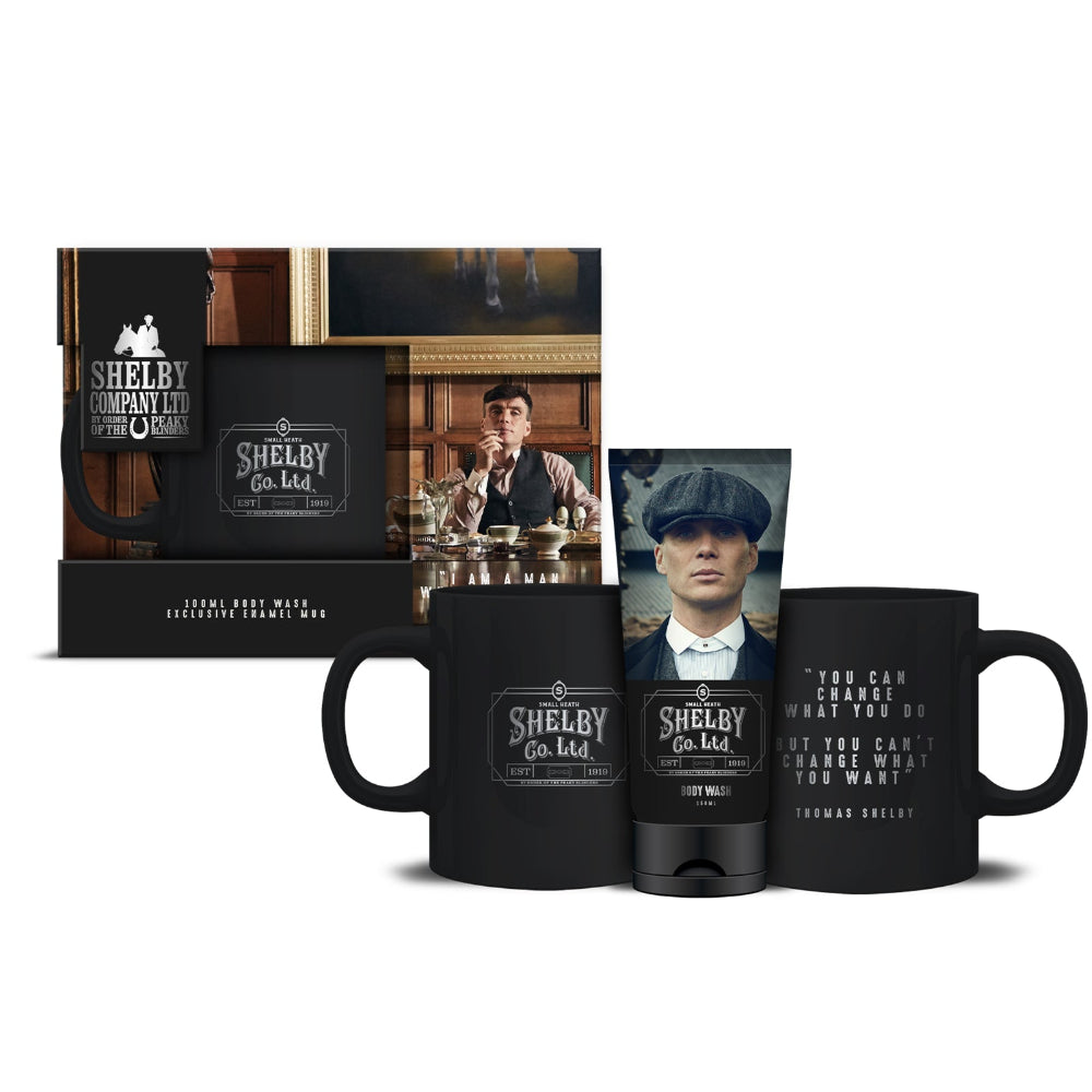 Peaky Blinders Mug Set with 100ml Body Wash