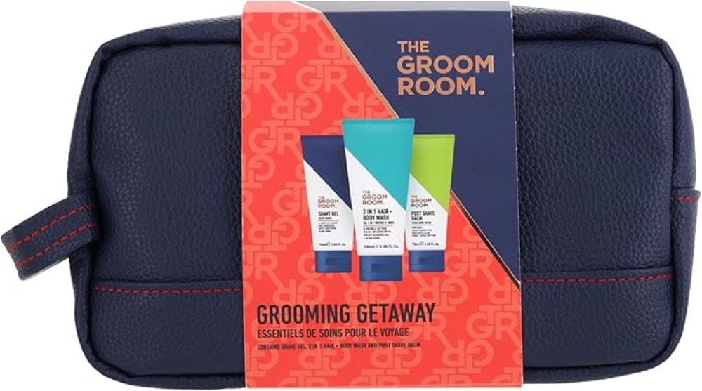 The Groom Room, Grooming Getaway Travel Kit for Men