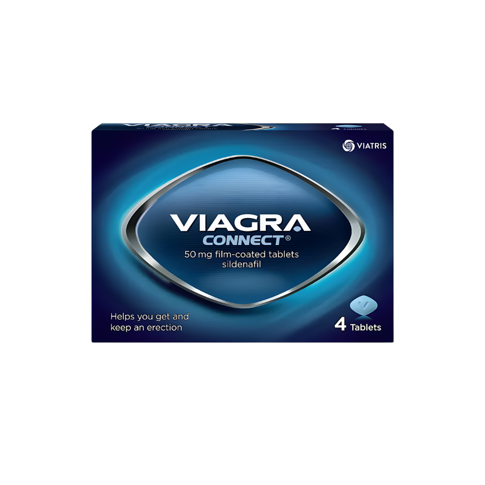 Viagra, Connect Sildenafil 50mg 4 Tablets