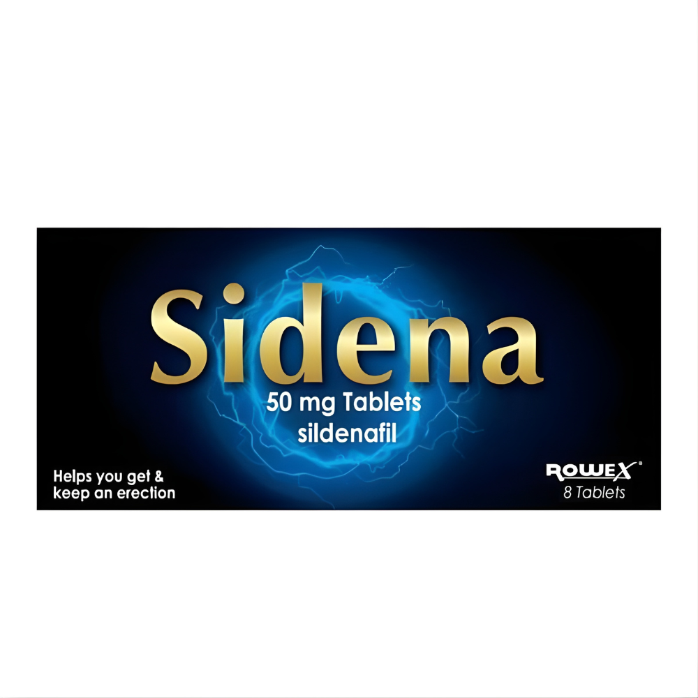 Sidena, Sidena 50mg Sildenafil 8 Tablets