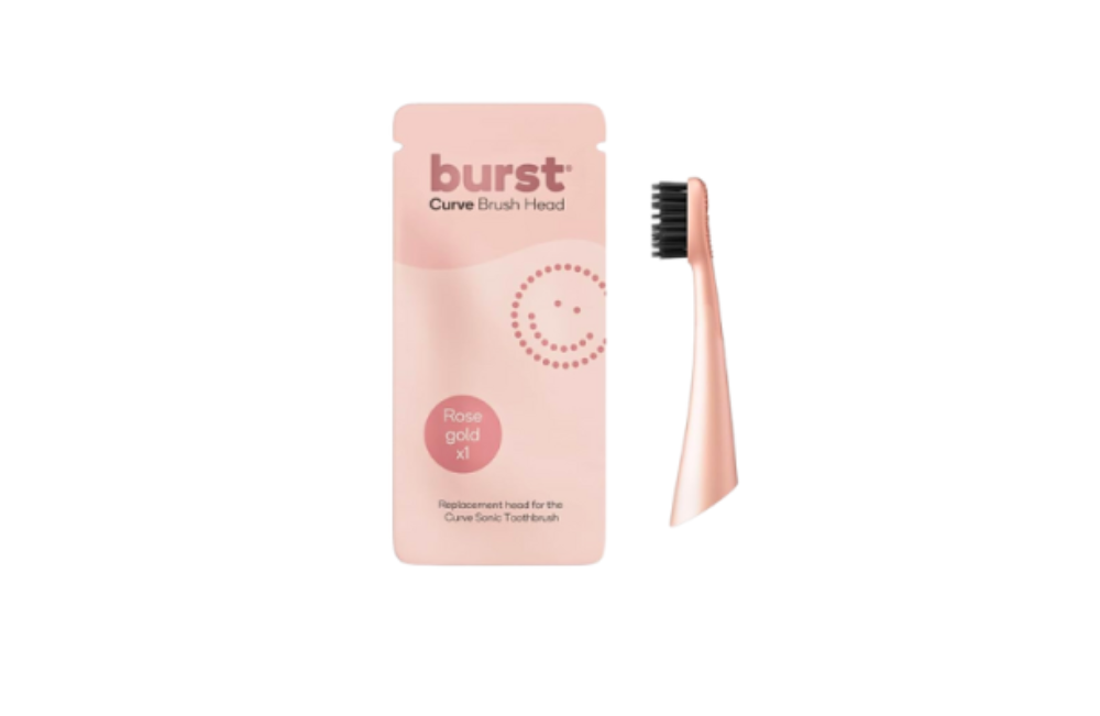 Burst,  Curve Brush Head Rose Gold