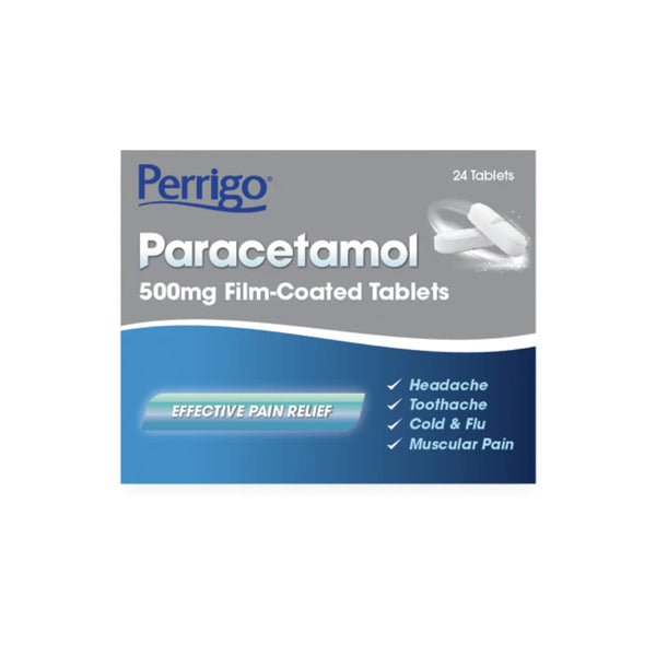 Perrigo, Paracetamol 500mg 24 Tablets