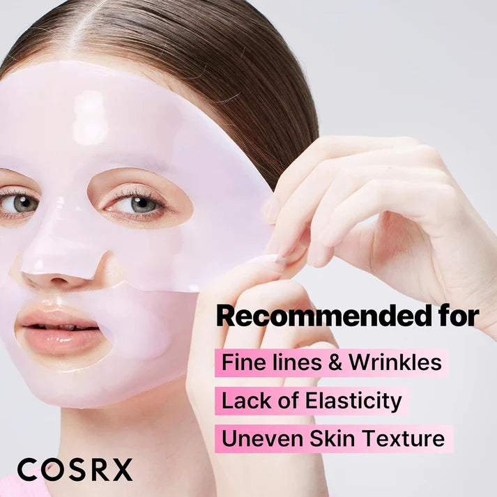 COSRX,  Peptide Collagen Glow Hydrogel Mask 34g