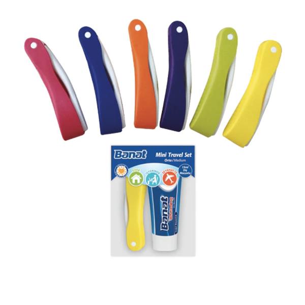 Banat, Mini Travel Toothbrush Set