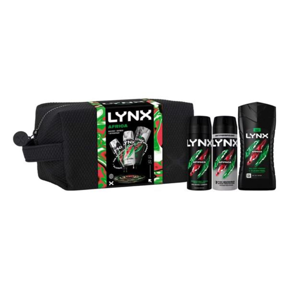 Lynx, Washbag Africa Gift Set