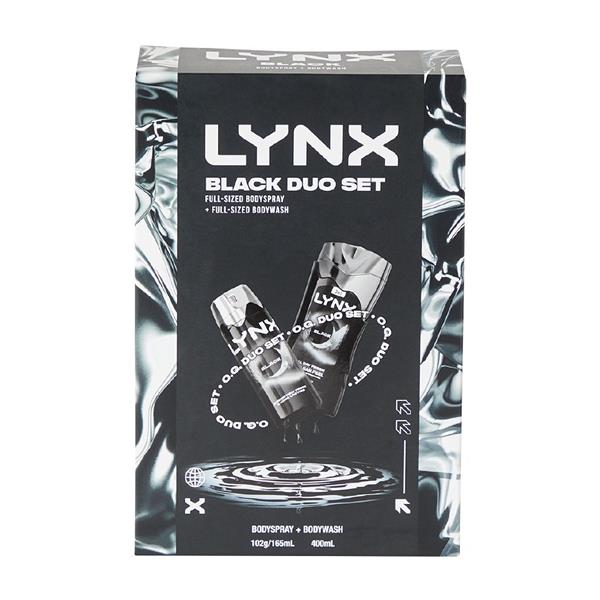 Lynx, Duo Black Gift Set