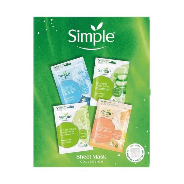 Simple, Sheet Mask Collection Gift Set