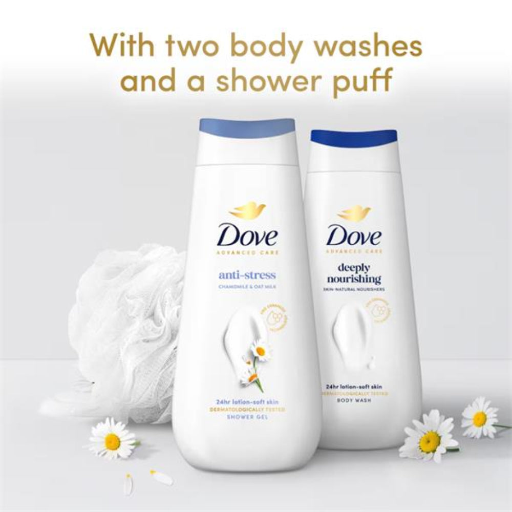 Dove, Unwind Bodywash 3 Piece Set