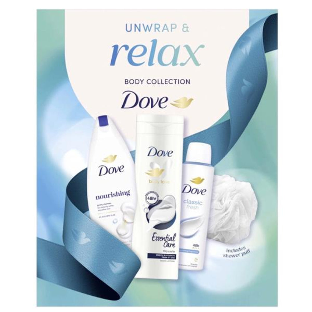 Dove, Relax Body 3 Piece Gift Set
