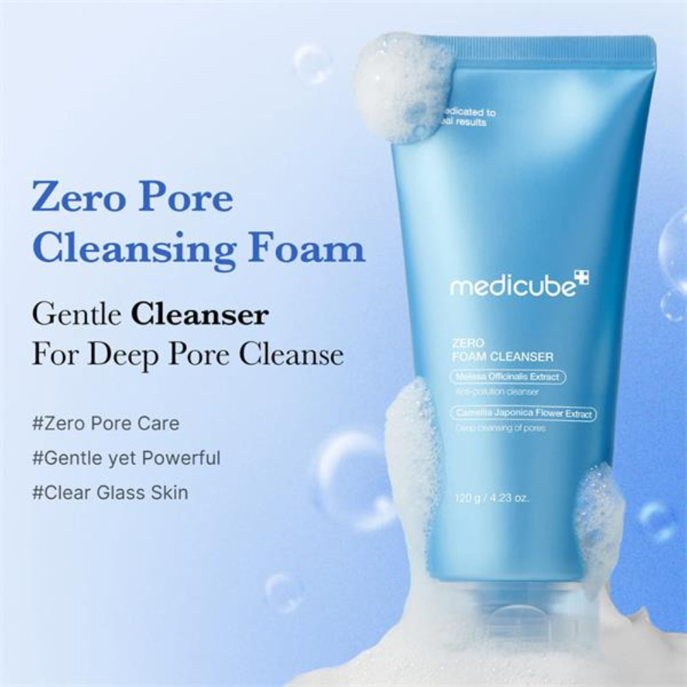 Medicube, Zero Foam Cleanser 120g