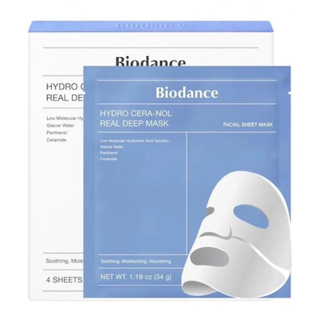 Biodance, Hydro Cera-Nol Real Deep Mask 4 Sheets