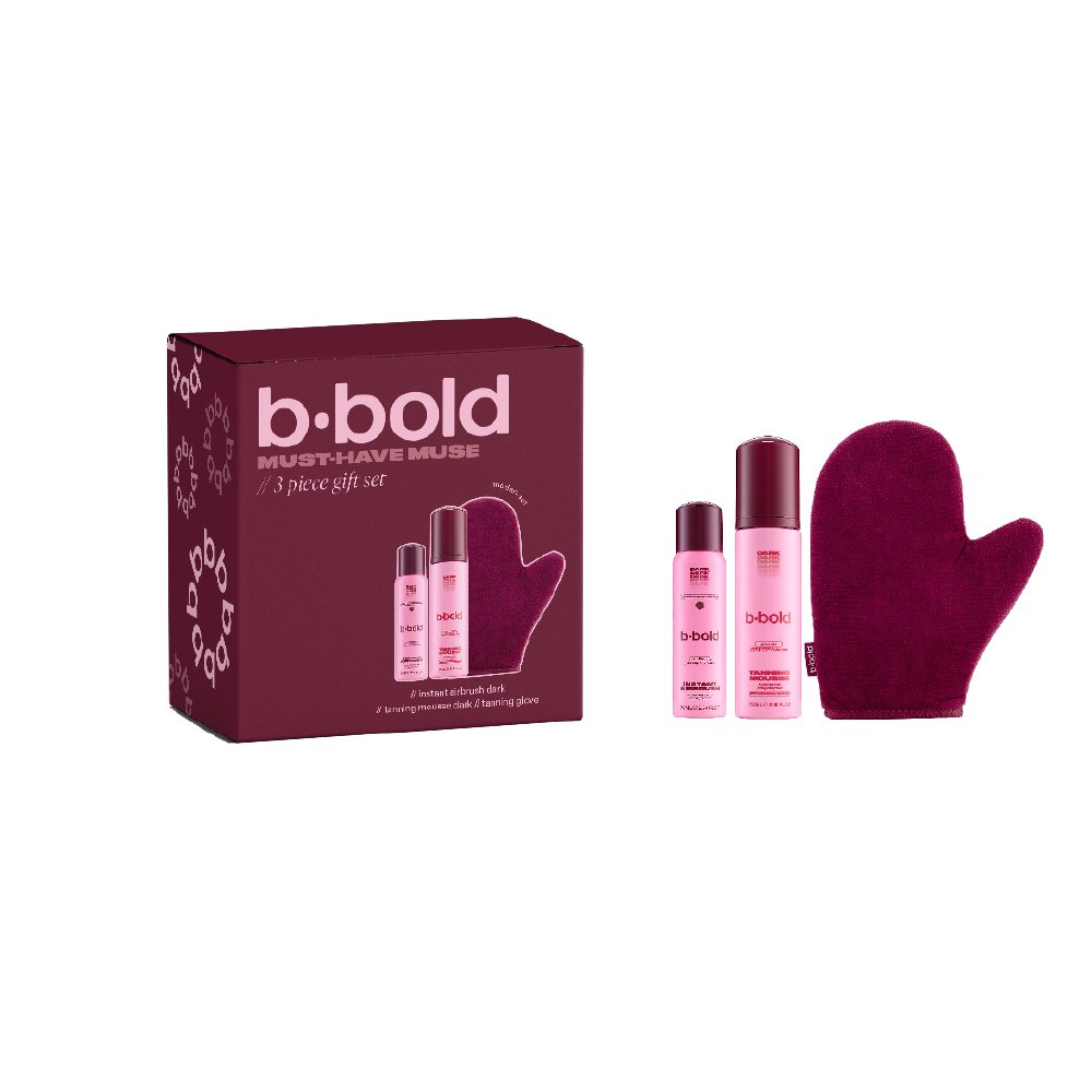 bBold, Must Have Muse Dark 3pc Tanning Gift Set