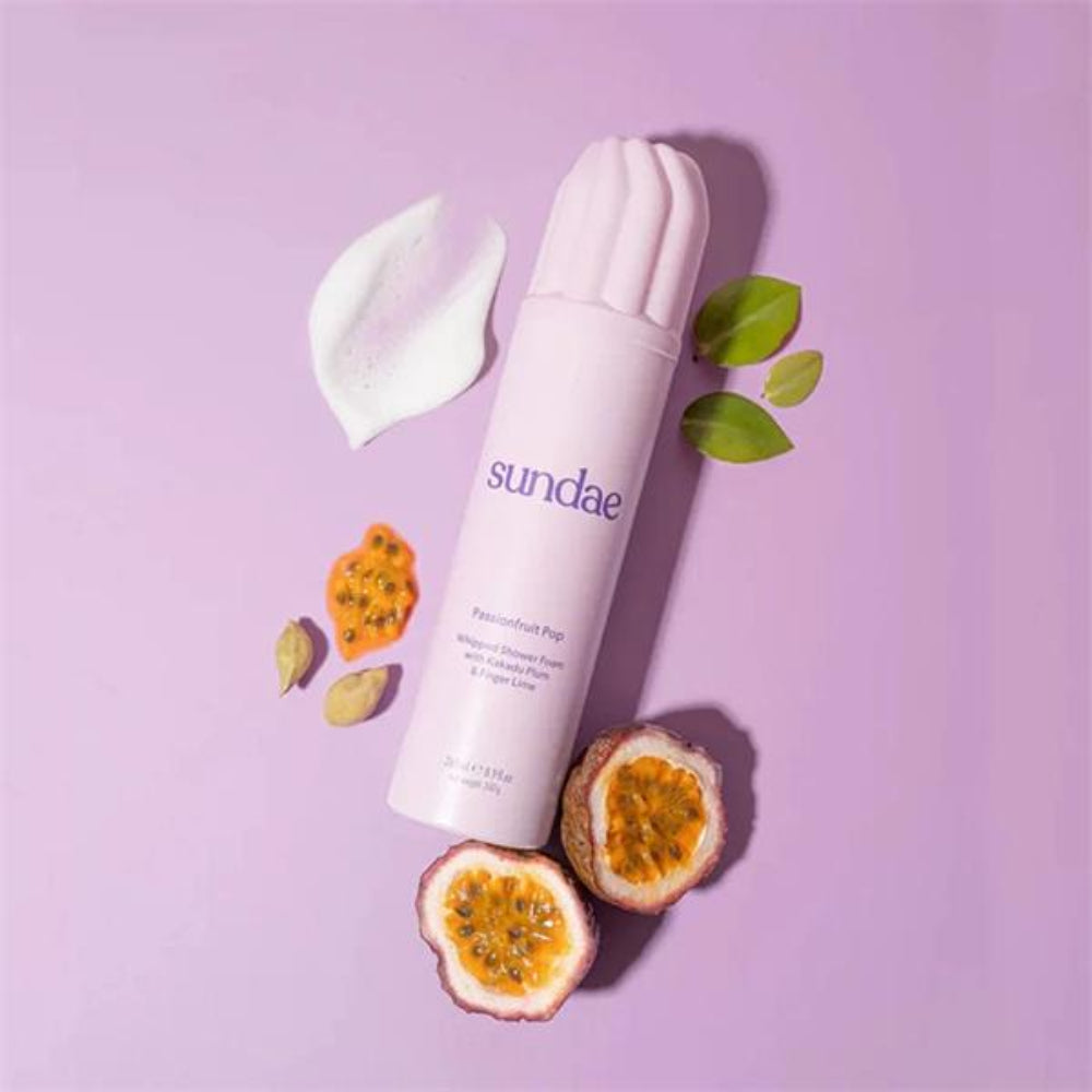 Sundae Body, Passionfruit Whipped Shower Foam 265ml