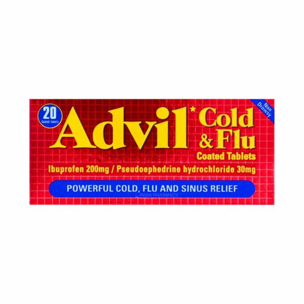 Advil, Cold & Flu Tablets 20 Pack