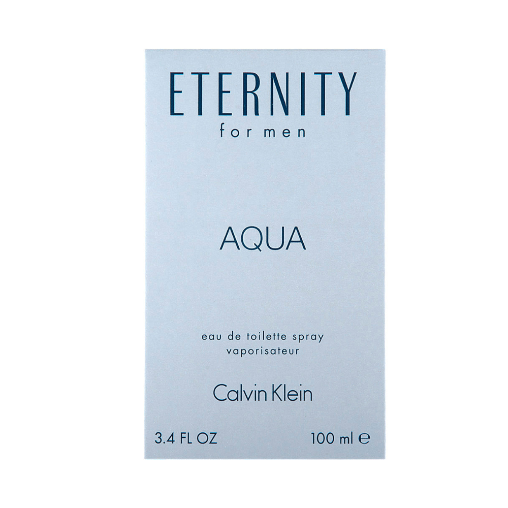 CK, Eternity Aqua Mens 100ml EDT Spray