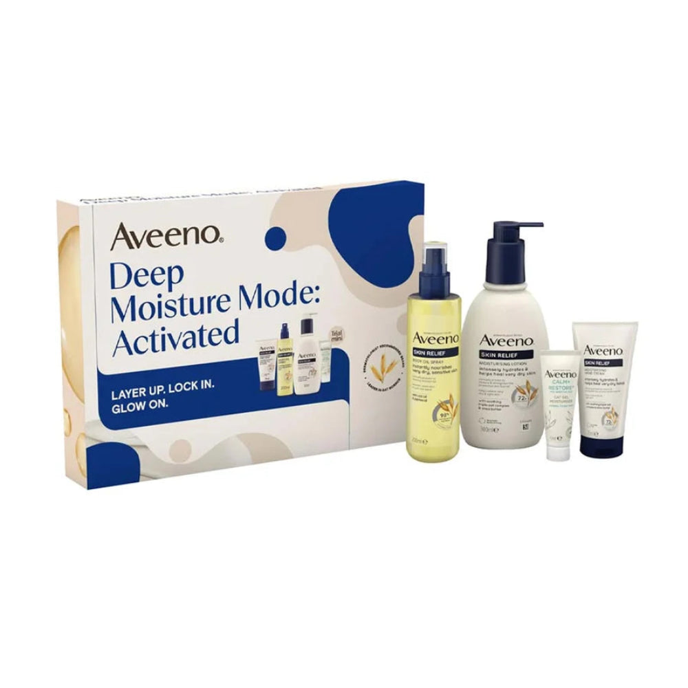 Aveeno, Deep Moisture Mode 4pc Gift Set