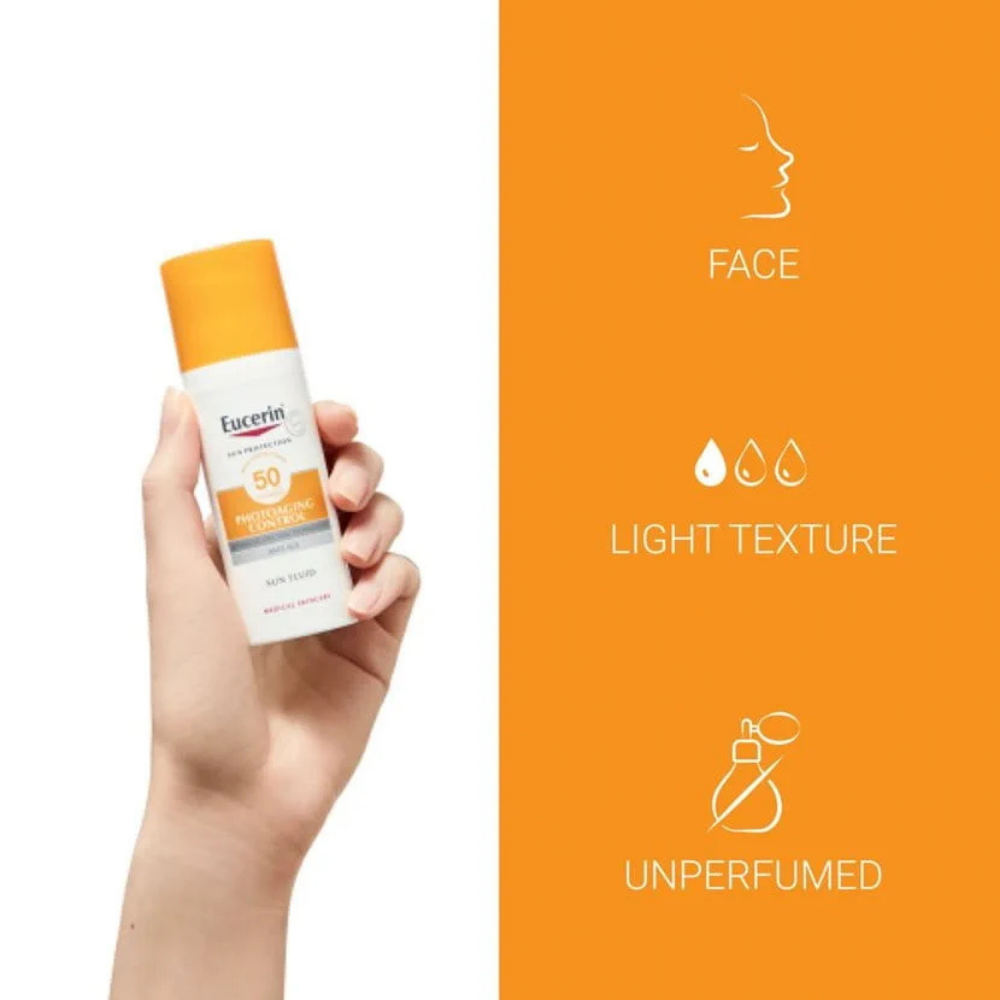 Eucerin®, Sun Face Anti Age Photoaging SPF50 50ml