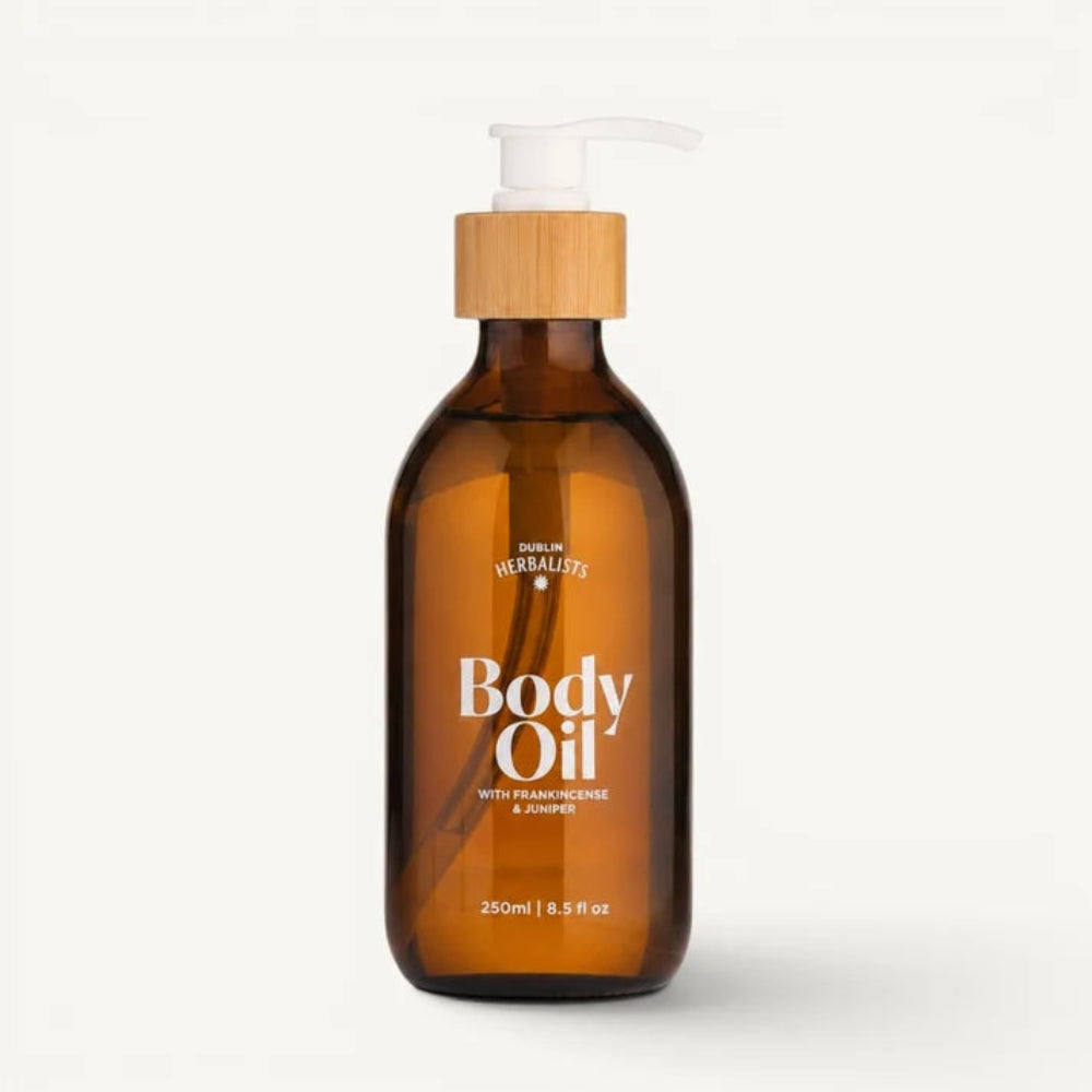 Dublin Herbalists, Natural Body Oil with Frankincense & Juniper Berry Body oil 250ml