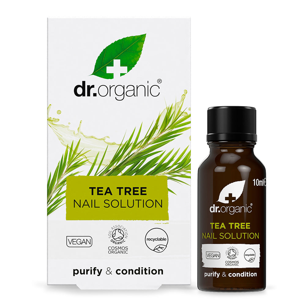 Dr Organic Tea Tree Nail Solution - 10ml