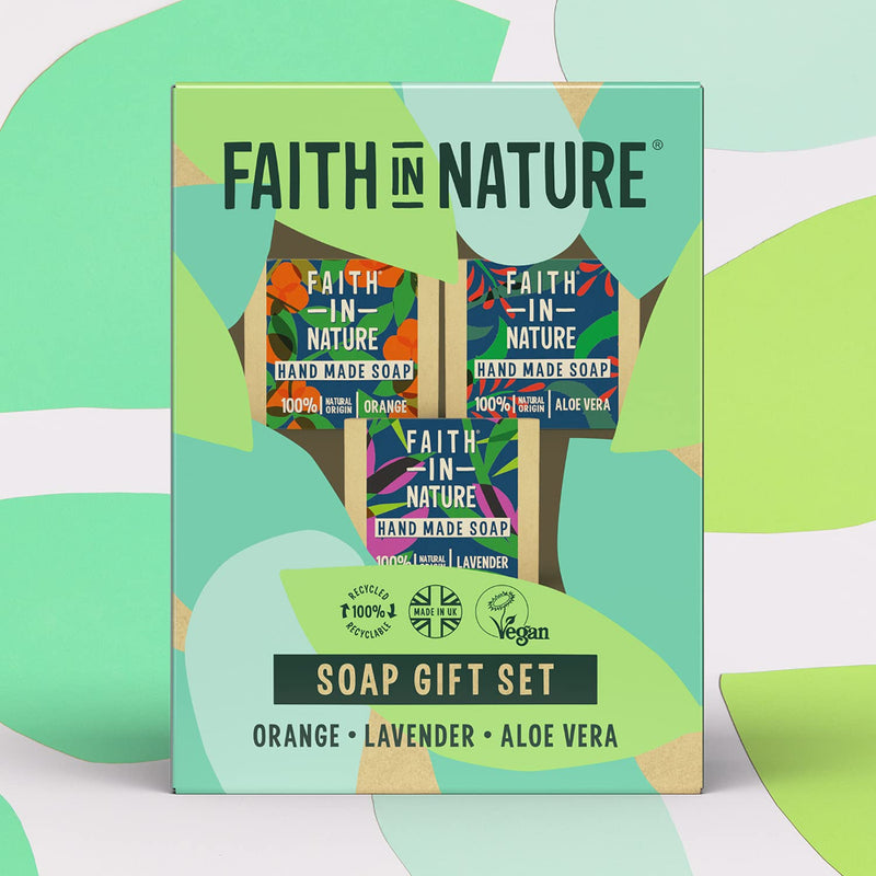 Faith in Nature Soap Trio