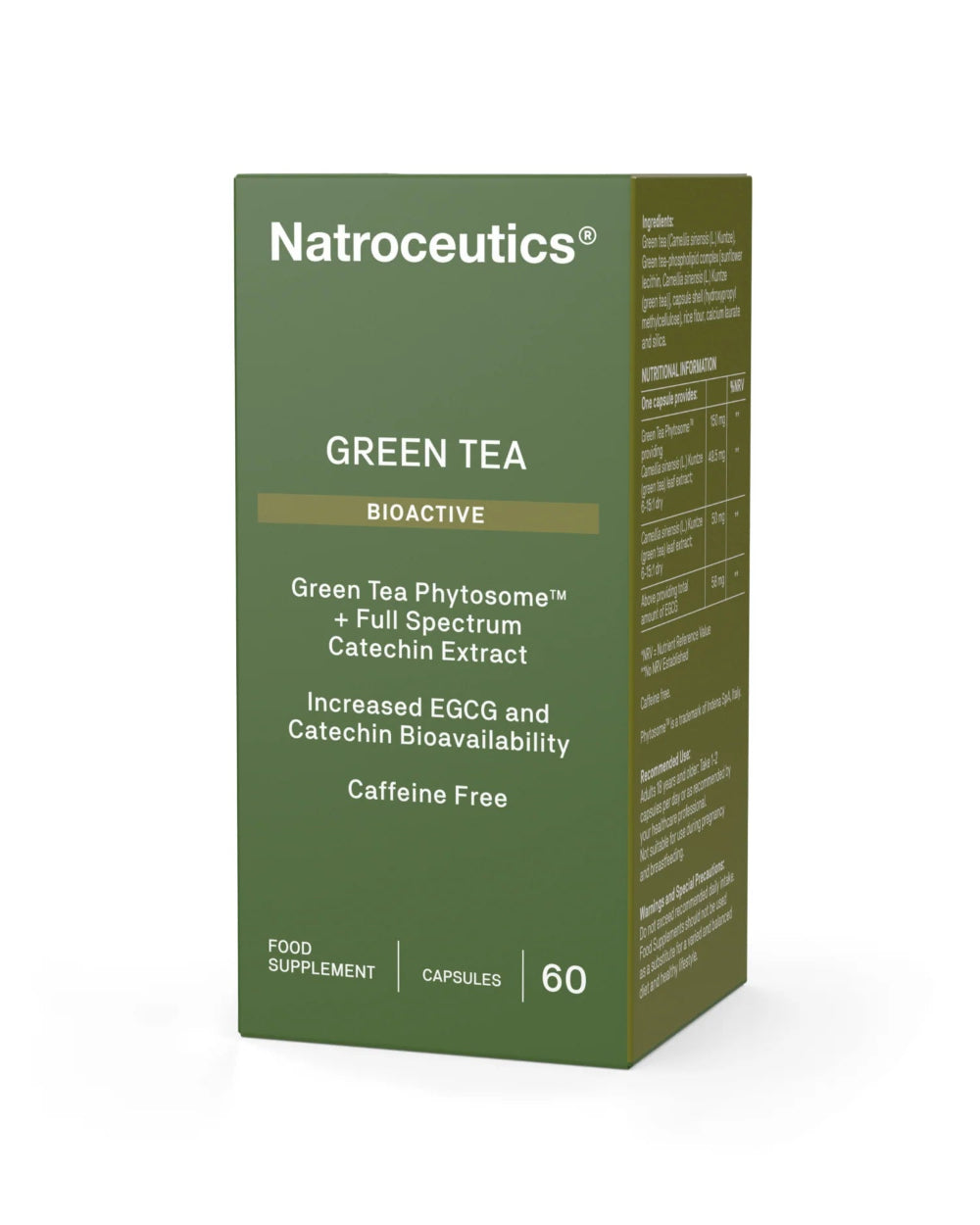 Natroceutics,  Green Tea Bioactive 60s