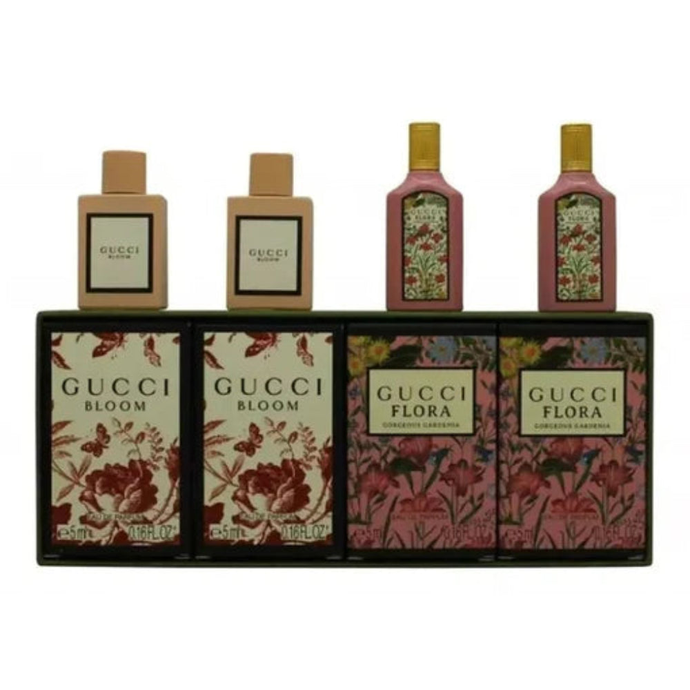 Gucci Miniatures Bloom & Flora Fragrance Miniatures Set