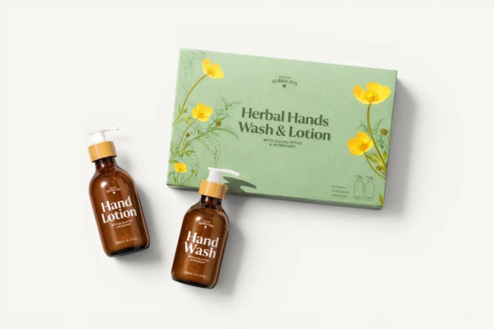 Dublin Herbalists,  Herbal Hands Gift Set - Eucalyptus & Rosemary 250ml