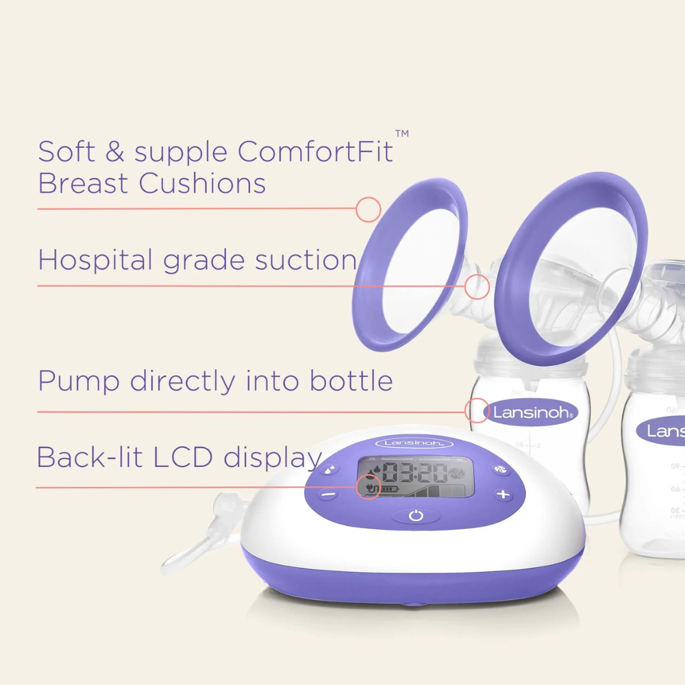 Lansinoh®, 2-in-1 Double Electric Breast Pump