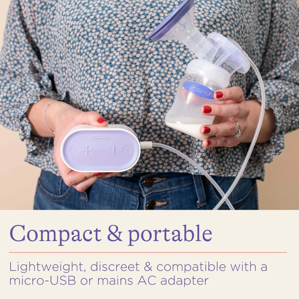 Lansinoh®, Compact Single Electric Breast Pump & Collector Set