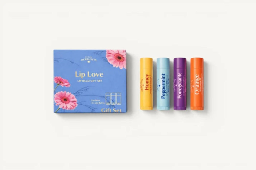 Dublin Herbalists,  Lip Love – Natural Lip Balm Gift Set