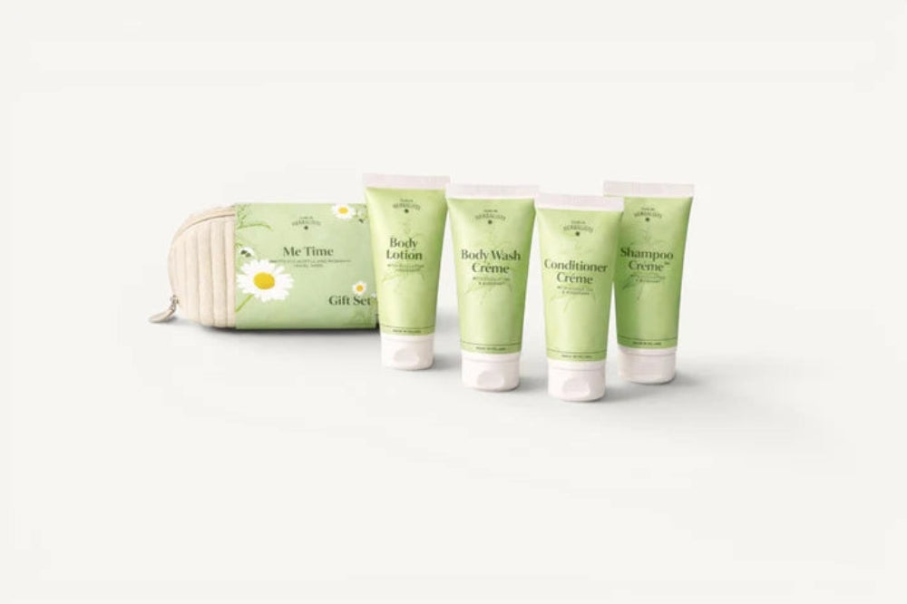 Dublin Herbalists, Me Time Travel Set – Natural Irish Travel Skincare & Haircare Gift Set
