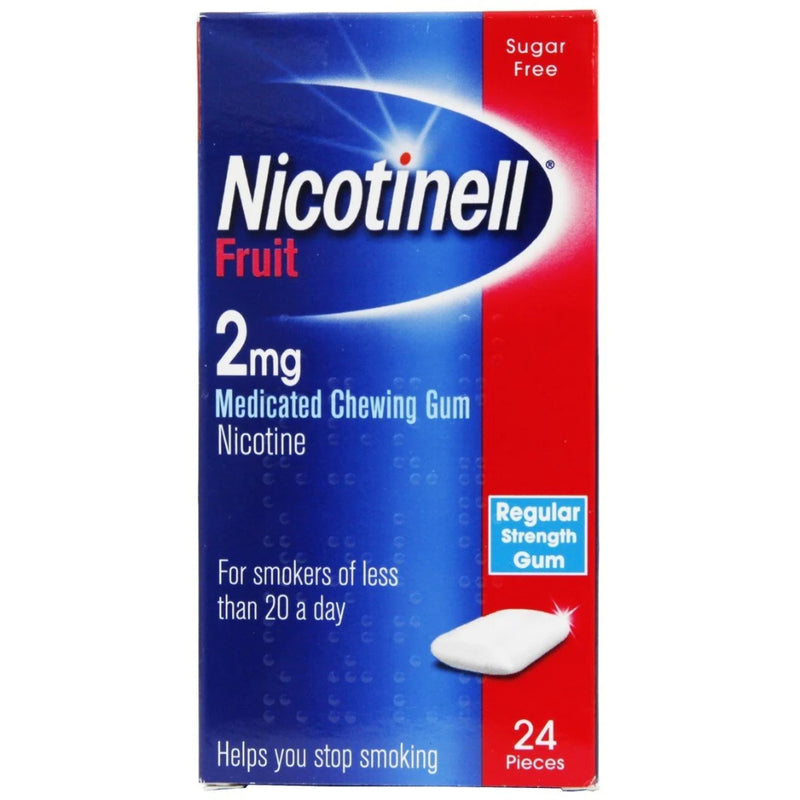 Nicotinell Gum Fruit 2mg 24s