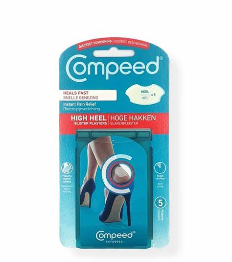 Compeed High Heel Hydrocolloid Blister Plasters - Pack of 5