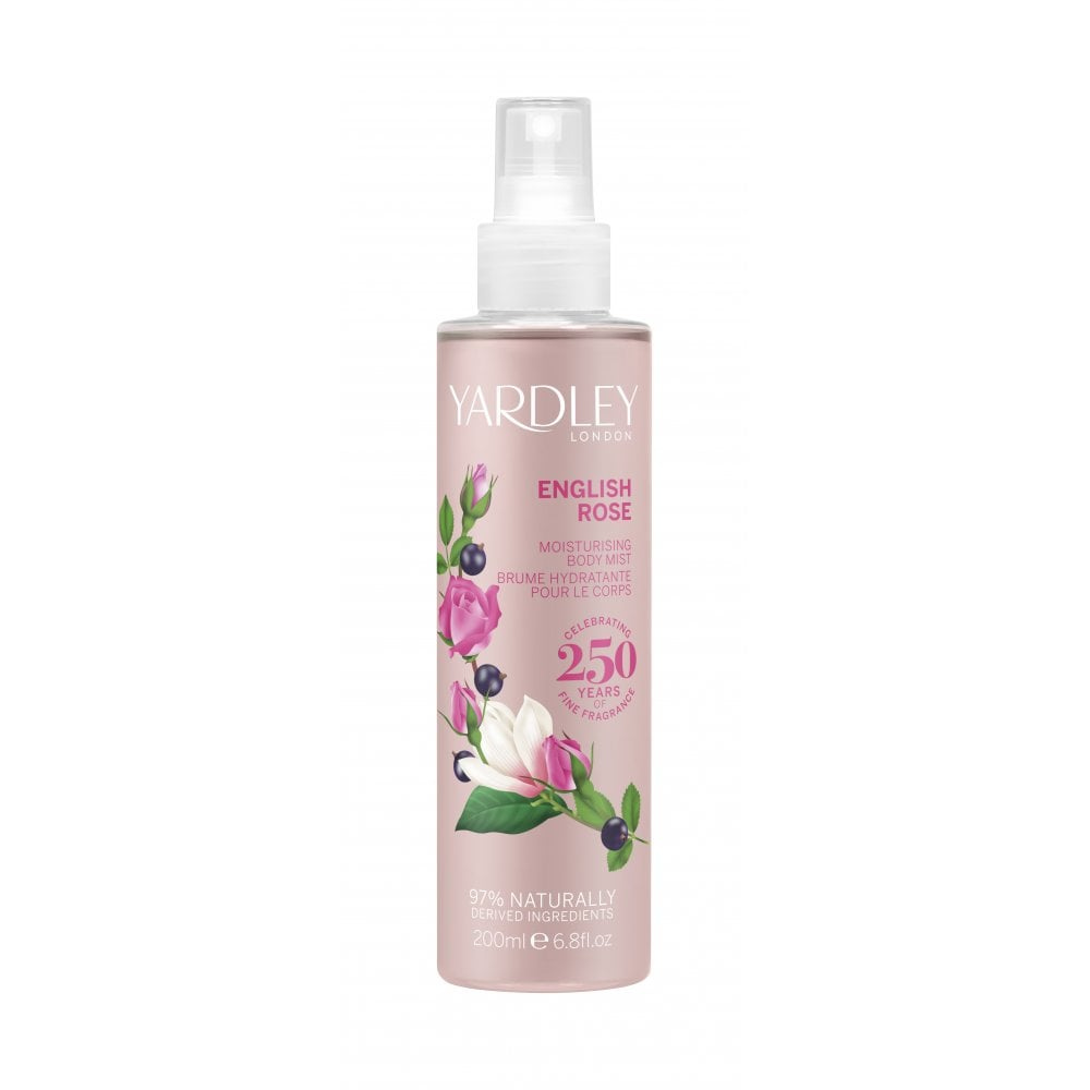 Yardley, English Rose Fragrance Mist 200ml