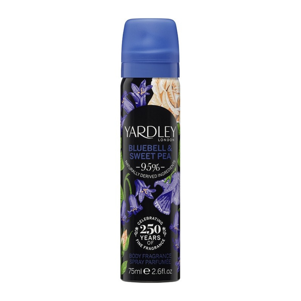 Yardley, Bluebell & Sweet Pea Body Sprayay 75ml