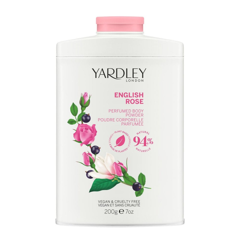 Yardley, English Rose Perfumed Powder 200g
