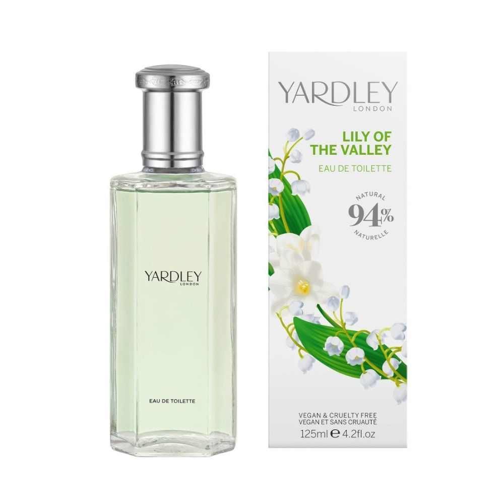 Yardley, Lily Of The Valley 125ml EDT Spray