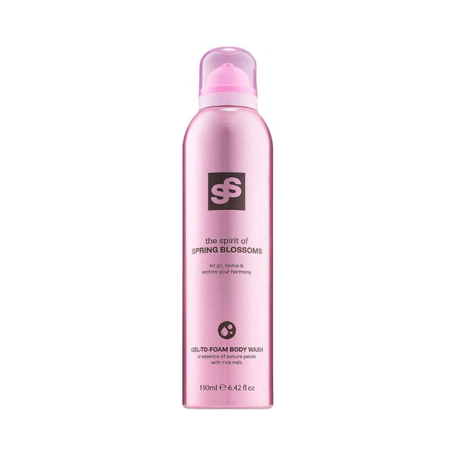 Soul & Saint, Spring Blossoms Gel To Foam Body Wash 190ml