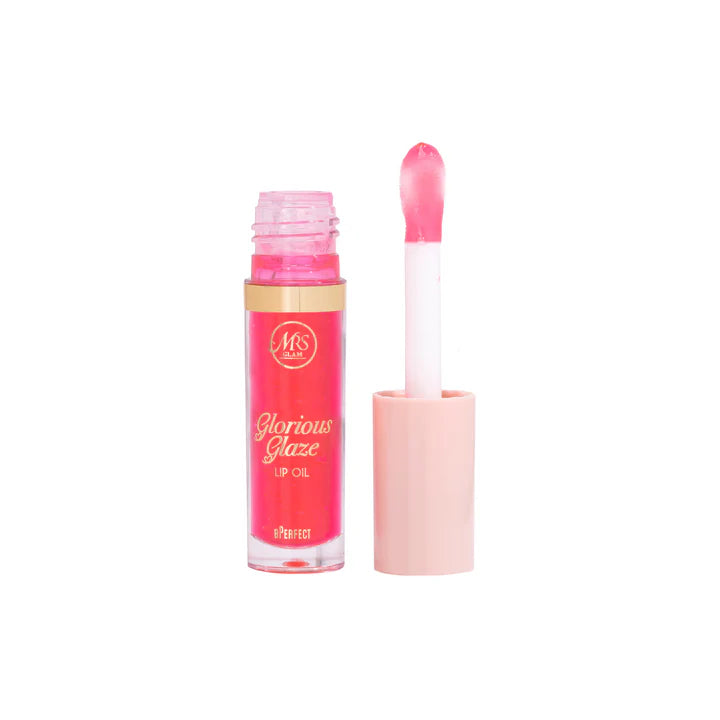 BPerfect, Mrs Glam Glorious Glaze Lip Oil Raspberry Zest 3.5ml