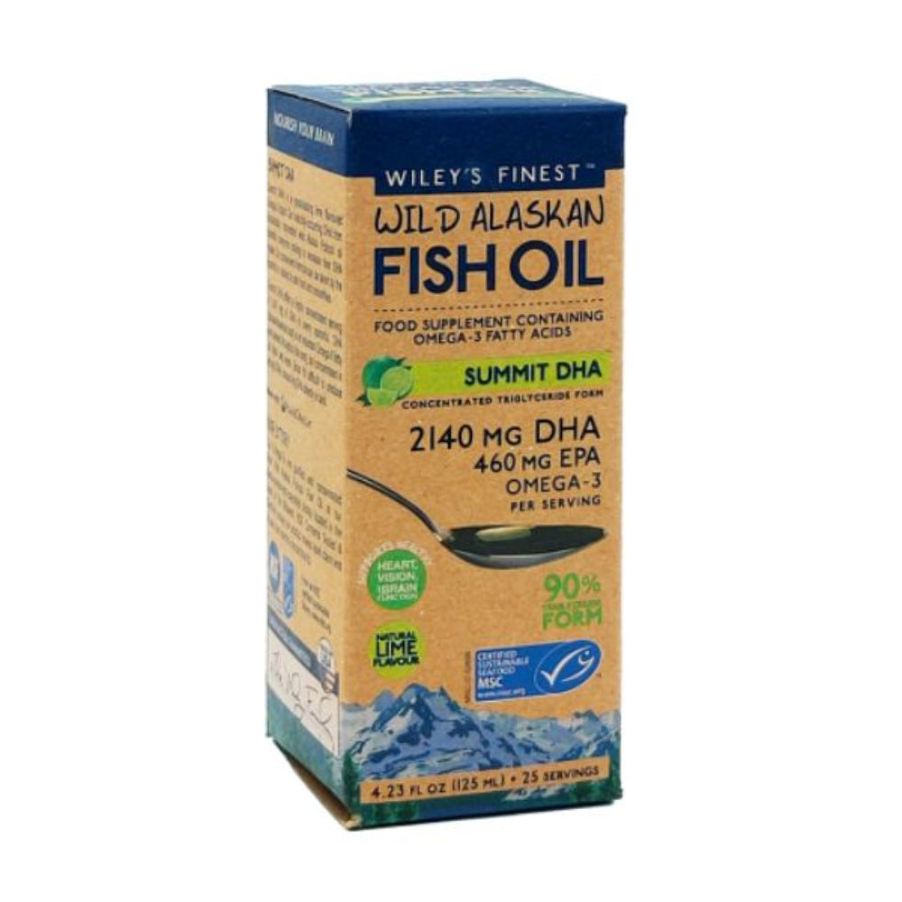 Wiley's, Finest Wild Alaskan Fish Oil Summit DHA 2140mg 125ml