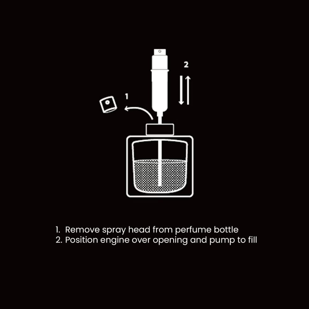 Travalo, Classic Refillable Atomiser Black 5ml