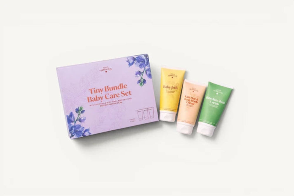 Dublin Herbalists,  Tiny Bundle Baby Care Set  Natural Irish Baby Skincare Gift Set