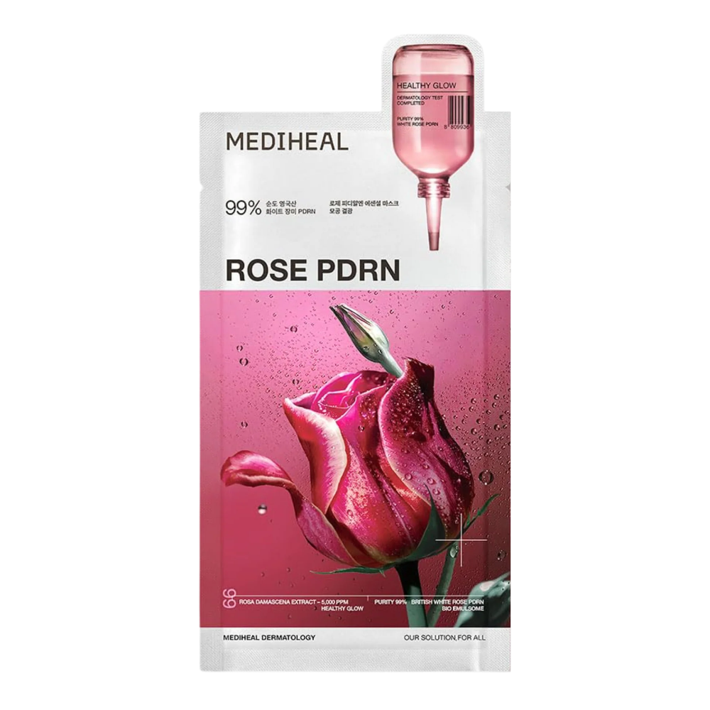 Mediheal, Rose PDRN Essential Mask Healthy Glow X 1