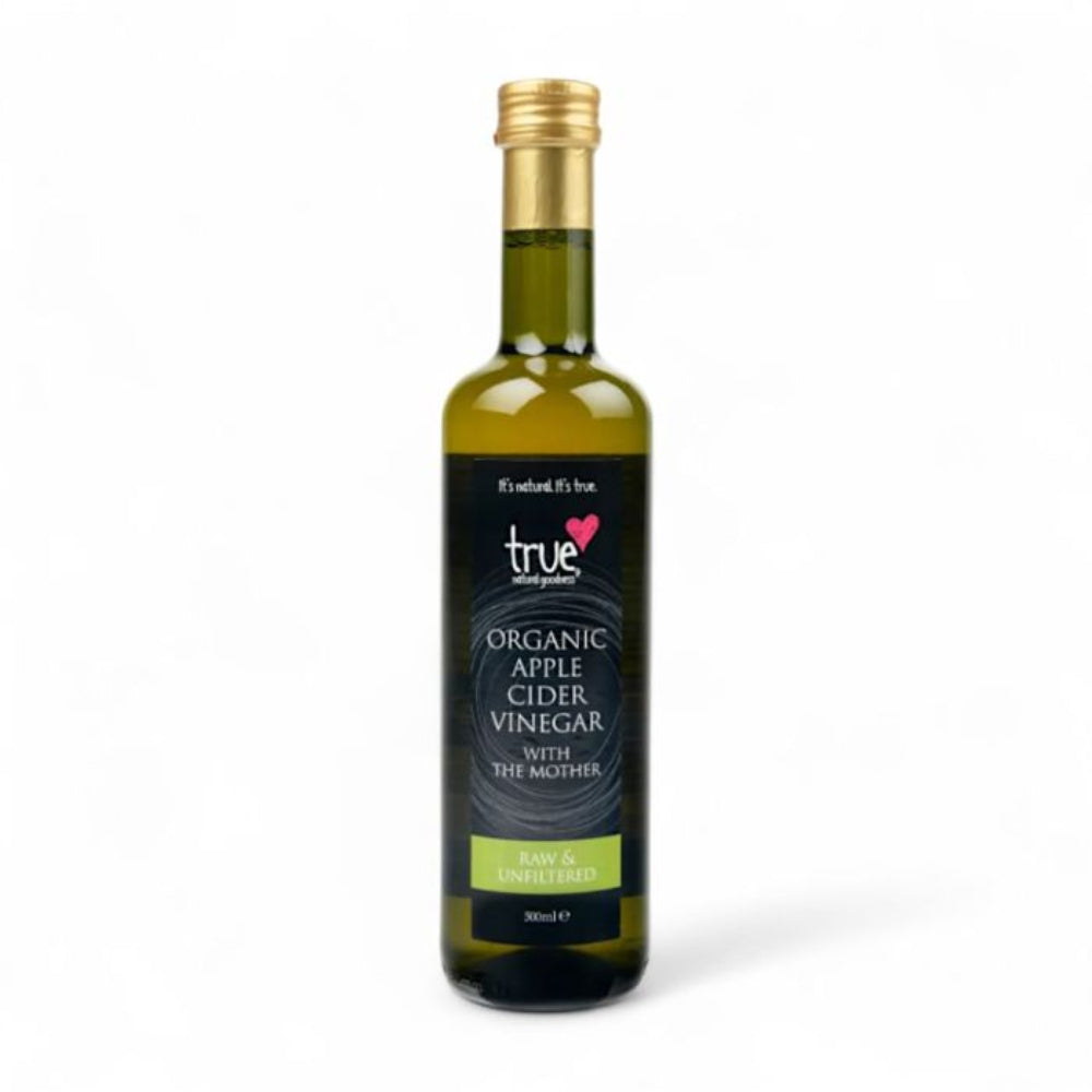 True Natural Goodness,  Apple Cider Vinegar Raw & Unfiltered Organic 500ml