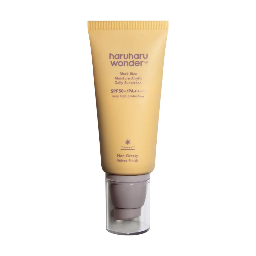 Haruaru, Black Rice  Moisture Airyfit Daily Sunscreen SPF50+50ml