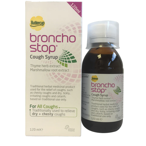 Buttercup, Bronchostop Cough Syrup For Any Cough 120ml