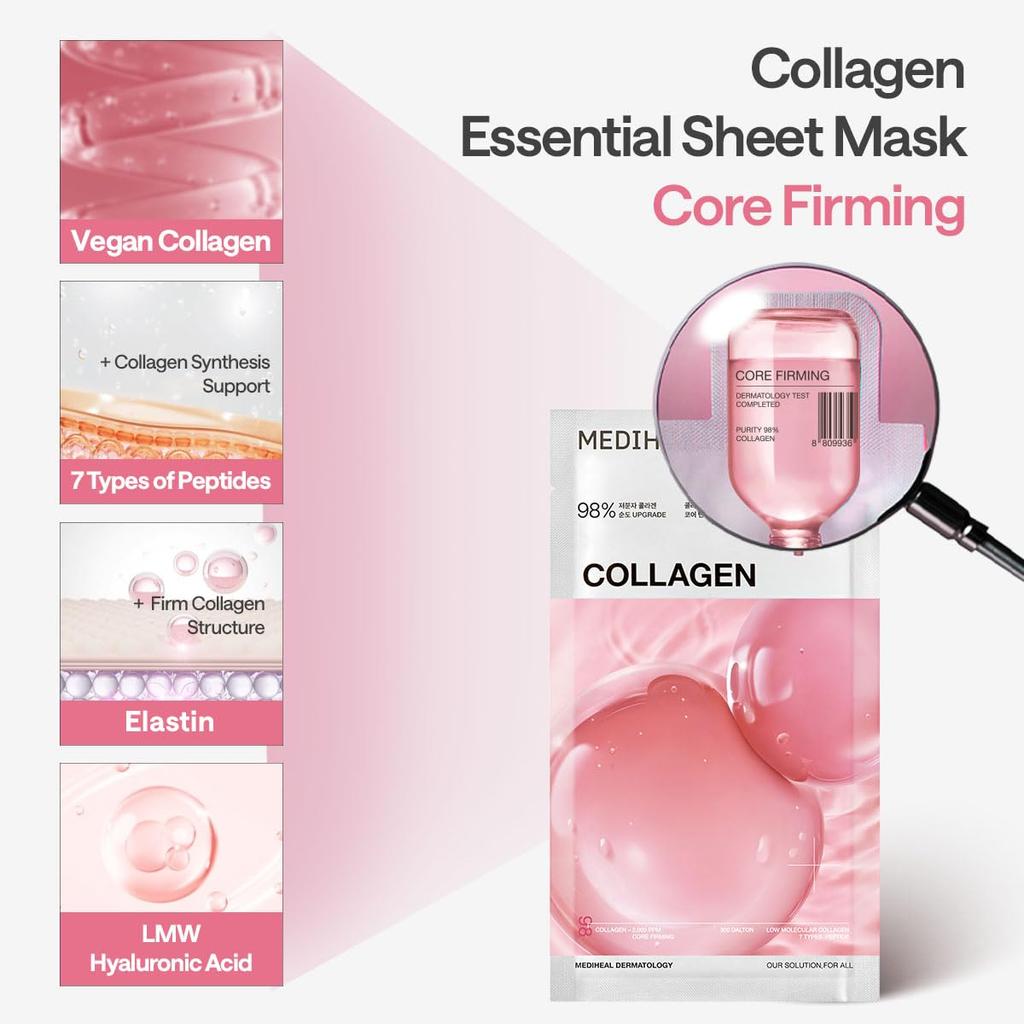 Mediheal, Collagen Essential Face Mask x 1