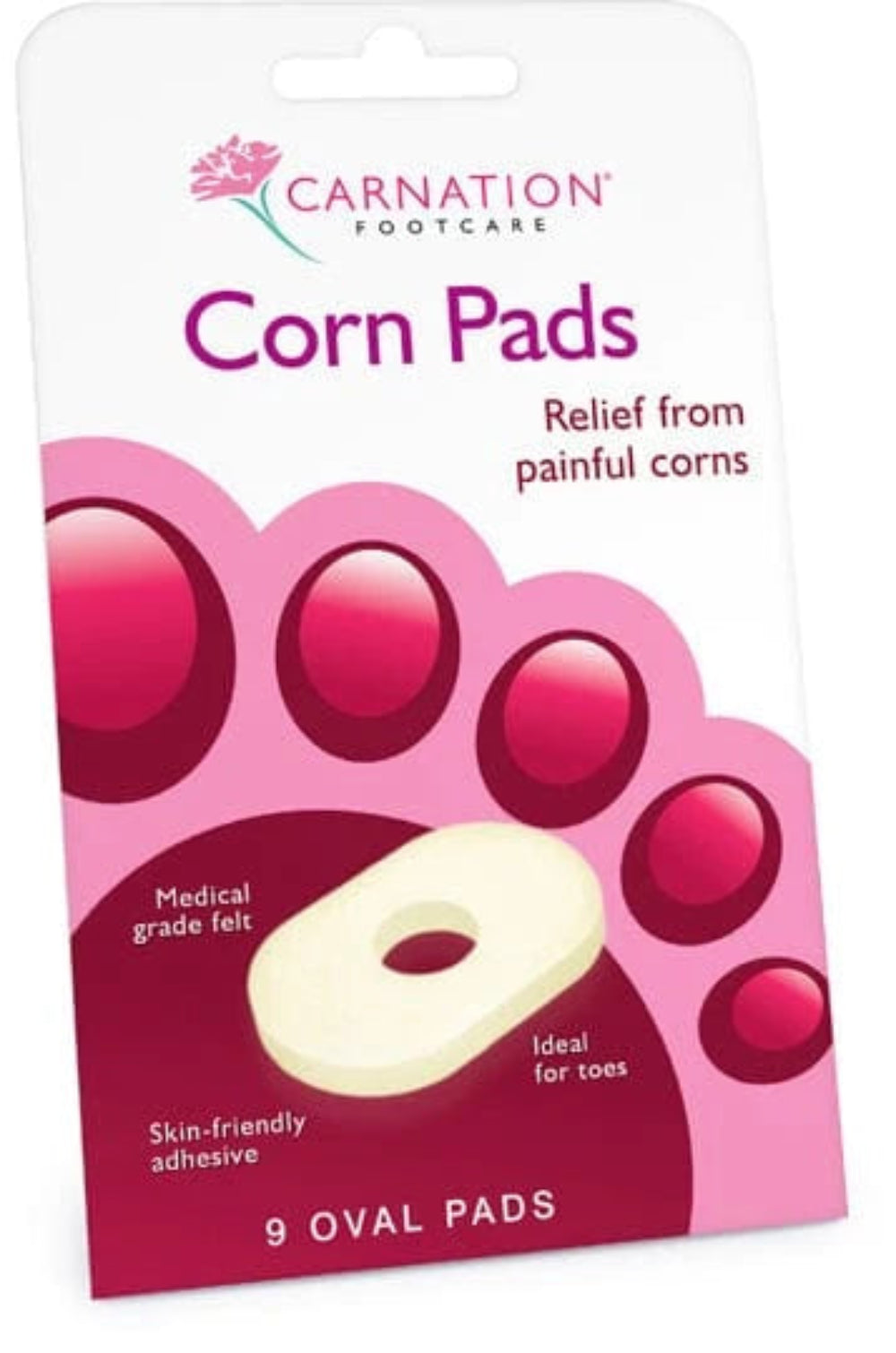 Carnation Footcare, Corn Pads 9 Oval Pads