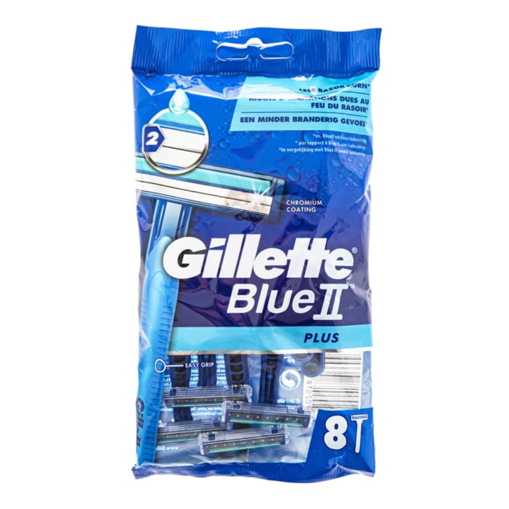 Gillette, Blue Plus Razors 8 Pk